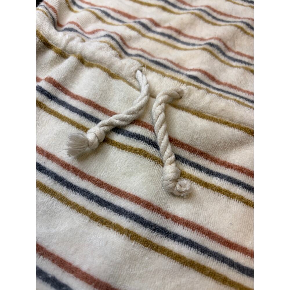 Quincy Mae Striped Organic Cotton Terry Cloth Romper Size 18-24 Months - Picture 3 of 4